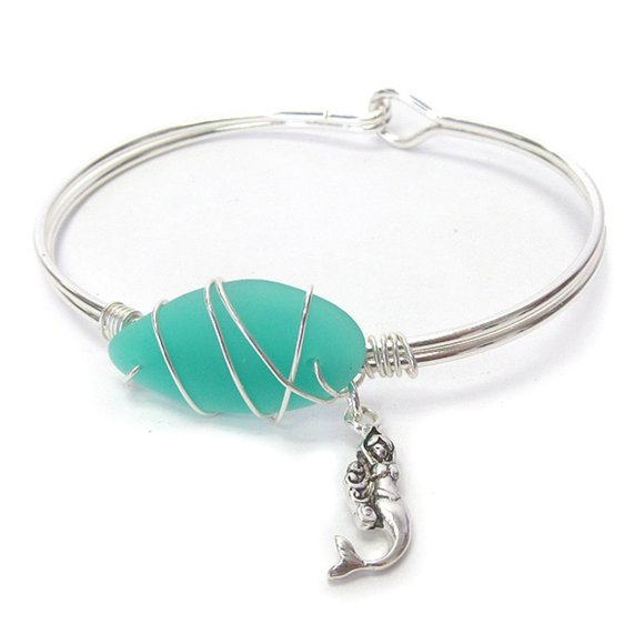 Wire Wrap Mermaid Bracelet - Picture 2 of 2